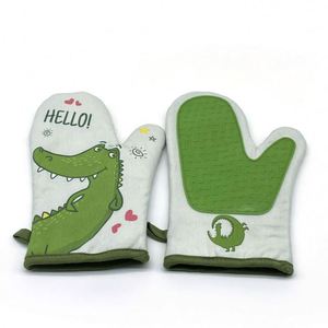 ถุงมือกันความร้อนซิลิโคนน่ารักสำหรับเตาอบไมโครเวฟ ขายดี - Product Image 4