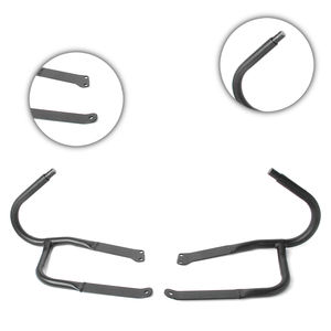 Couleurs personnalisables - Garde-moteur noir, protection inférieure avant contre les chutes pour <span class=keywords><strong>BMW</strong></span> R <span class=keywords><strong>1200</strong></span> <span class=keywords><strong>RT</strong></span> 05-13, pare-chocs de protection contre les chutes - Product Image 2