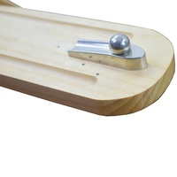 Mini jeu de bowling de table en bois d'intérieur Offre Spéciale avec plateau d'allée pour enfants et adultes