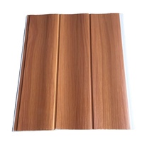 Material de Construcción, Placas de Techo Ligeras de PVC, Paneles de Techo de PVC, Techo de Madera en Tiras de PVC