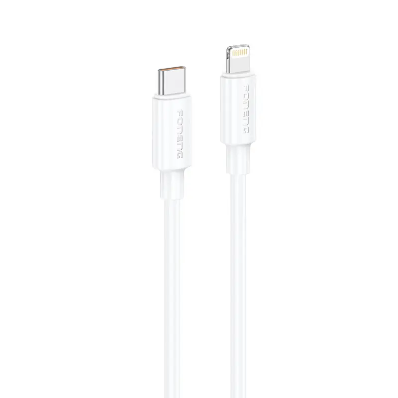 FONENG X108 PD60W USB C-C TPE 케이블 아이폰 15 USB 2.0 전송 고속 충전 케이블 20V 3A 타입 C 노트북 케이블