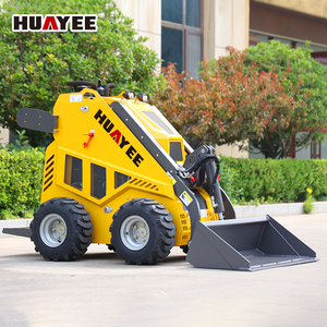 Minicargadora profesional con envío gratuito desde China, con certificación CE/EPA/Euro 5, con cucharón, zanjadora y arado rotatorio, fácil de usar, en venta. - Product Image 2