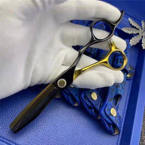 Ciseaux à cheveux personnalisables de 6 pouces, ciseaux à effiler en acier inoxydable 440C, pour droitiers, usage professionnel - Product Image 3