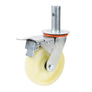 HRT ayarlanabilir iskele tekeri ve çerçeve tipi iskele sistem için kilitleme frenli tekerlekler - Product Image 3