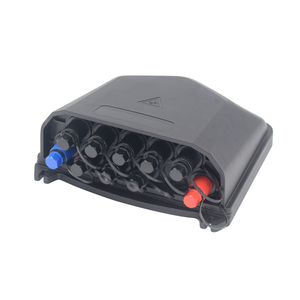 Boîtier de distribution fibre optique MT-14313 1 entrée 9 sorties 10 ports PLC FC FTTH pré-connecté, protection IP68, montage sur poteau/mur - Product Image 1