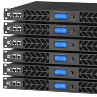 Amplificateur numérique audio professionnel 4 canaux 3570W/2 Ohm 1870W/2 Ohm, modèle populaire, alimentation CA, équipement de sonorisation de scène