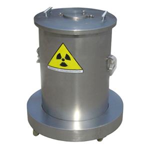 Boîte de stockage en acier inoxydable pour source radioactif, avec 99 % de plomb (Pb), dimensions et poids personnalisables - Product Image 1