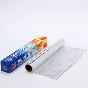 Good Quality Household Heavy Duty Kitchen Aluminum Foil Roll Hard Embossed 8011 Aluminum Alloy <b>Food</b> <b>Wrapping</b> <b>Paper</b> - Product Image 1