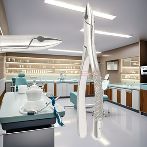Forceps manuels d'extraction dentaire 101 pour bicuspides supérieurs et inférieurs, dents de lait, instruments universels de classe I - Product Image 2