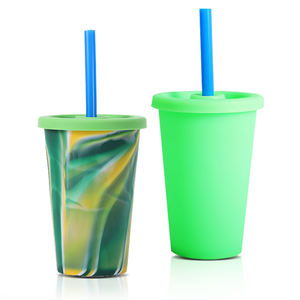 كأس سيليكون 14 أونصة من السيليكون غير قابل للكسر لصنع النبيذ والبيرة والقهوة - Product Image 1