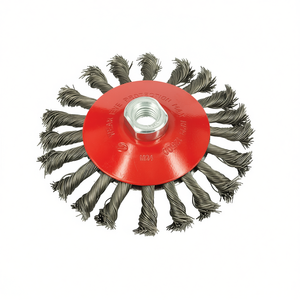 TTAKE Conical Brush With Twisted Knots Steel M14 <b>Abrasive</b> <b>Tool</b> For Metal Surface Preparation - Product Image 2