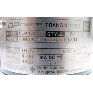 EJA130E ตัวแปลงสัญญาณแบบ High Static Differential 4-20mA ความแม่นยำ 0.055% ได้รับการรับรอง Exida/TUV SIL 2/3 มาตรฐาน IP67 - Product Image 1