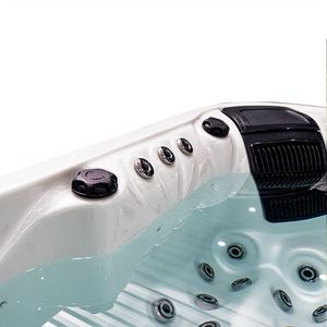 Jacuzzi moderne de spa extérieur, bain à remous extérieur pour la détente familiale - Product Image 4
