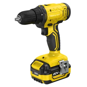 New Model Power Tools Hand Machine Electric Cordless Li-ion Battery Impact Drill Dual Speed Drill