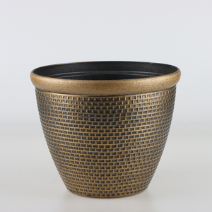 <span class=keywords><strong>Pot</strong></span> <span class=keywords><strong>de</strong></span> fleurs en plastique à prix <span class=keywords><strong>de</strong></span> gros, motif nid d'abeille décoratif, vintage, écologique, pour jardin extérieur et décoration intérieure, style mi-siècle - Product Image 2