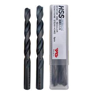 Jeu de forets hélicoïdaux en acier HSS bibo YG D1101, 118 degrés, norme DIN 338, pour percer des trous, fourni par l'usine - Product Image 2