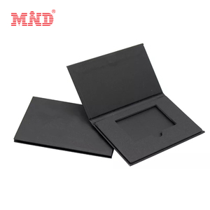 Fechamento magnético de embalagem personalizada luxuosa, negócios nfc caixa de cartões espaços caixa de papel - Product Image 1