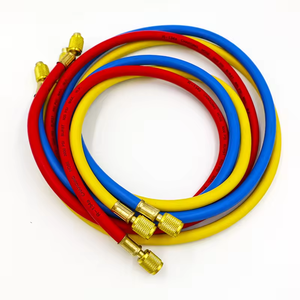 Ensemble de manomètres HVAC R32 R410a avec tuyau de charge, manomètre de pression de réfrigérant pour pièces de climatisation - Product Image 5