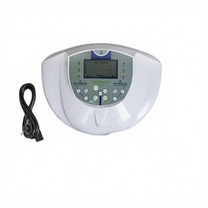 Appareil multifonctionnel de bain de pieds ionique et de désintoxication avec ceinture chauffante ionique, électrodes de massage, en plastique ABS et contrôle de la minuterie - Product Image 3