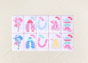 <span class=keywords><strong>Miss</strong></span> Denim 160 Sets - Fichas de Mahjong Blancas de Lujo, Modernas, Plegables, Hechas a Mano, Portátiles, de Acrílico, para Fiestas y Entretenimiento - Product Image 2