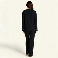 Pyjama deux pièces pour femmes Hongbo, vêtements de nuit en modal, nouveaux pyjamas de luxe pour femmes, vêtements de détente de boutique, pyjama en bambou pour femmes