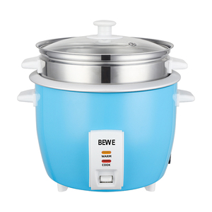 หม้อหุงข้าวอัตโนมัติอะลูมิเนียมขายตรงจากโรงงาน พร้อมถ้วยตวง กำลังไฟ 350W-1000W ควบคุมด้วยตัวตั้งเวลา หม้อเคลือบสารกันติด - Product Image 1