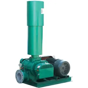 Hot sale positive displacement roots air blower competitive price for waste water treatment.