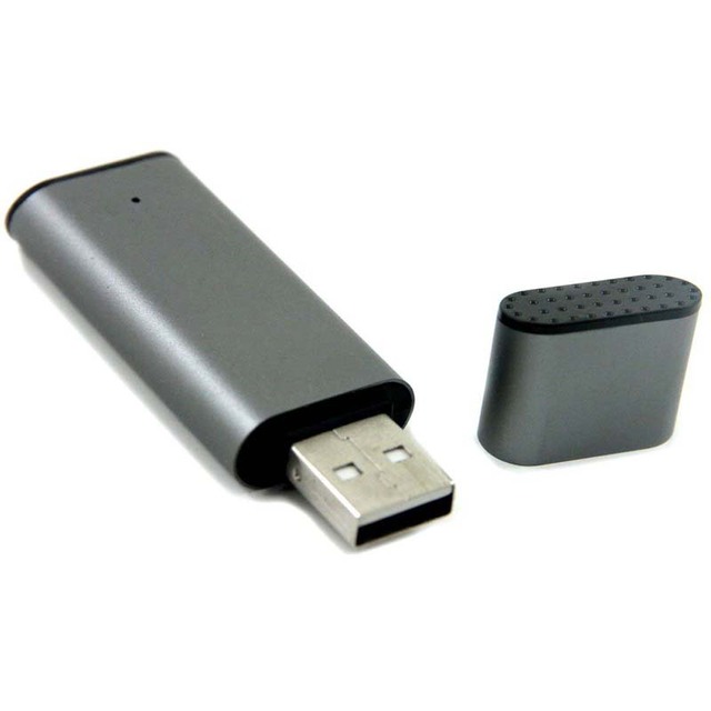 USB Digital Voice Recorder with Noise Reduction Activated Flash Drive Call Recorder Without Screen Records in MP3 & WAV Format