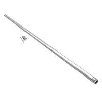 Poteau de treillis droit en alliage d'aluminium pour éclairage de scène, 1000 mm, pièces d'assemblage, tube de treillis à embout unique