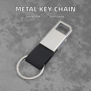Men Creative Metal Light Keychain with Silk Screen Printing <b>Car</b> <b>Key</b> <b>Ring</b> Gift - Product Image 2
