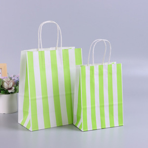 Custom Printing <b>White</b> Brown Handle Shopping Recycled Food Wholesale Kraft <b>Paper</b> <b>Bags</b> with Your Own logo - Product Image 5