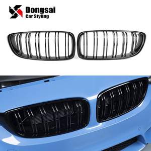 กระจังหน้าทรงไตคู่แบบ ABS สีดำเงา สำหรับ BMW ซีรีส์ <span class=keywords><strong>4</strong></span> รุ่น F32 F33 F36 M3 F80 M4 F82 F83 - Product Image 2