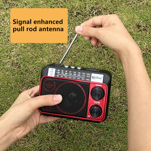 Custom Retro Full Band AM FM SW Shortwave Radio Telescopic Antenna Portable Outdoor Household Broadcast Audio Receiver - Product Image 6