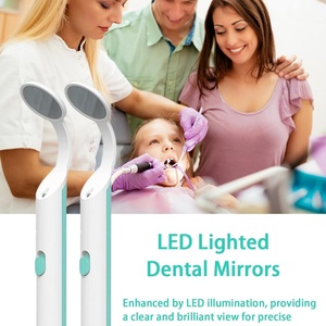 Miroir buccal dentaire LED avec lumière, équipement de soins bucco-dentaires en acier inoxydable pour la thérapie dentaire, offert directement par l'usine - Product Image 6