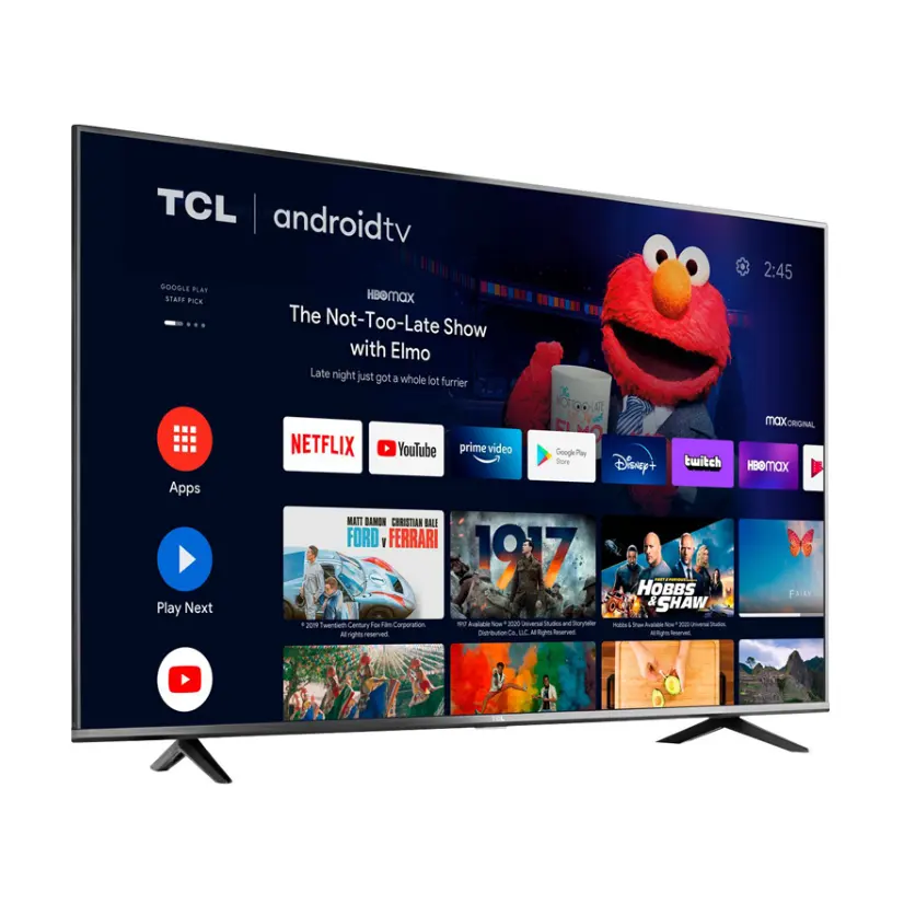 TCL LED TV พร้อมส่ง 55 นิ้ว 4K สมาร์ท UHD ราคาดี 55P735 TV เฟรมเลส