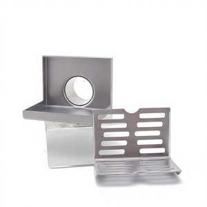 OEM 304 Stainless Steel Thickened L-Shaped Floor Drain Modern Simple for Outdoor Terrace Balcony Bathroom Accessories - Product Image 2