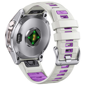 Eraysun Bracelet de montre en silicone 22mm 26mm pour Garmin Fenix E 8 47mm 51mm <span class=keywords><strong>7</strong></span> 7X 6 6X/Epix Pro/<span class=keywords><strong>Enduro</strong></span> 3 Bracelet de montre à dégagement rapide - Product Image 6