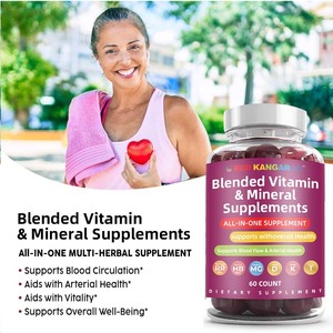 OEM tất cả-trong-một trái tim Hỗ trợ chế độ ăn uống bổ sung gummies-pha trộn của CoQ10, gạo men đỏ, táo gai berry, gừng, nghệ - Product Image 3