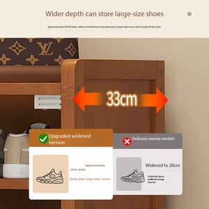 <span class=keywords><strong>ตู้</strong></span>เก็บของทางเข้า<span class=keywords><strong>บ้าน</strong></span>ไม้ห<span class=keywords><strong>ว</strong></span>ายทันสมัย พร้อมลิ้นชัก ที่แขวนร่ม ที่เก็บรองเท้า <span class=keywords><strong>ตู้</strong></span>เก็บของทางเดินแคบ สำหรับทางเข้าบ้านและห้องนอน - Product Image 4