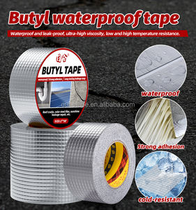 Autocollant adhésif antistatique de scellage de toit imperméable pour le ruban de butyle de réparation de fuite de matériau de toiture de membrane de <span class=keywords><strong>plafond</strong></span> - Product Image 4