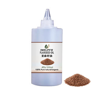 Olio essenziale di semi di lino puro fornitore alla rinfusa grezza 1kg di cosmetici di grado biologico spremuto a freddo olio Base per la crescita dei capelli - Product Image 2