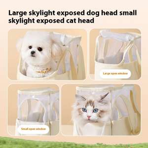 Sac à crottes étanche de grande capacité pour chiens et chats pour l'extérieur Transporteur de transport portable pour animaux de compagnie - Product Image 4