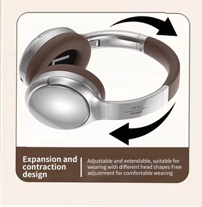 <strong>Microphone</strong> Comfortable Active Noise Cancelling Headphones <strong>Bluetooth</strong> Wireless Over Ear Headphones - Product Image 5