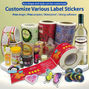 Tùy Chỉnh Nhãn Hiệu Riêng PVC Dính Sticker Vàng Kim Loại Không Thấm Nước Dầu Gội Đầu Và Điều Hòa Chăm Sóc Tóc Đặt Dầu Tóc Dầu Gội Đầu - Product Image 3