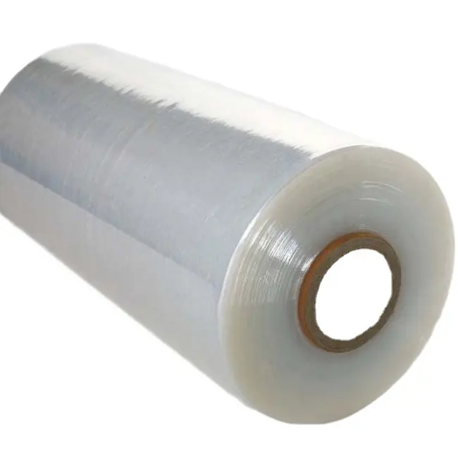 Factory Price Free Samples Lldpe Stretch Films Jumbo Roll Wrap Manufacturer