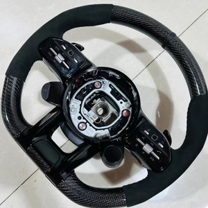 พวงมาลัยคาร์บอนไฟเบอร์สำหรับรถยนต์เมอร์เซเดส เอเอ็มจี จีแอลเอส จีแอลเอ เอส ซี63 ดับเบิลยู205 ดับเบิลยู204 ดับเบิลยู213 ซี63 ซี43 ดับเบิลยู205 ดับเบิลยู167 จีแอลเอ จีแอลซี เอเอ็มจี ปุ่มแบบโอแอลอีดี - Product Image 3