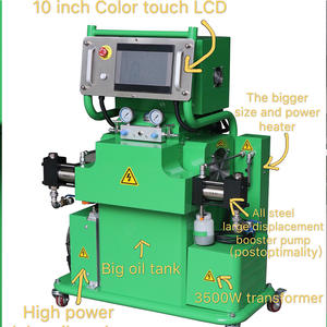 Machine de pulvérisation de polyurée Revêtement de haut-parleur en polyurée Machine de plâtre mural moussant avec écran tactile LCD de 10 pouces - Product Image 3