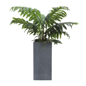 Vasi quadrati in resina per decorazioni domestiche, fioriere contemporanee per soggiorno, ingresso, patio, decorativi - Product Image 3