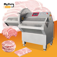 Mesin Pemotong Daging Ayam Mentah Komersial, Mesin Pemotong Daging Sapi Beku Tipis, Mesin Pemotong Daging Iga Sapi