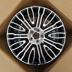 Jantes en alliage YXQ 19 20 21 22 23 pouces 2008 2014 style jante forgée pour Land Rover Range Rover Sport <span class=keywords><strong>Svr</strong></span> roues rayons roue - Product Image 2